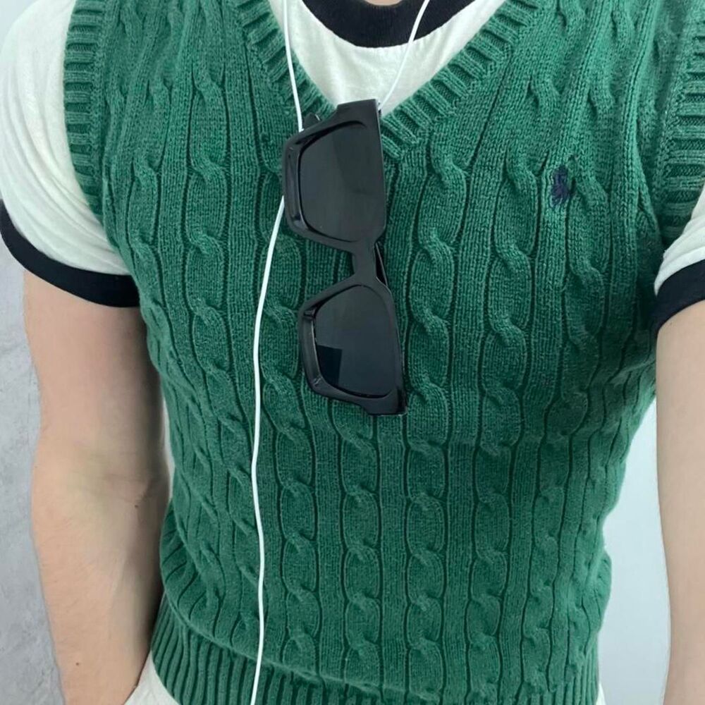 Polo-ralph-lauren Men's Green Jumper